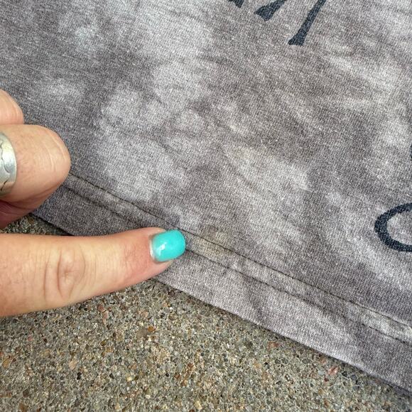 Vintage 90s Tribal Animal Art Giraffe Zoo Short Sleeve T-shirt Gray Brown XL? - Picture 3 of 9